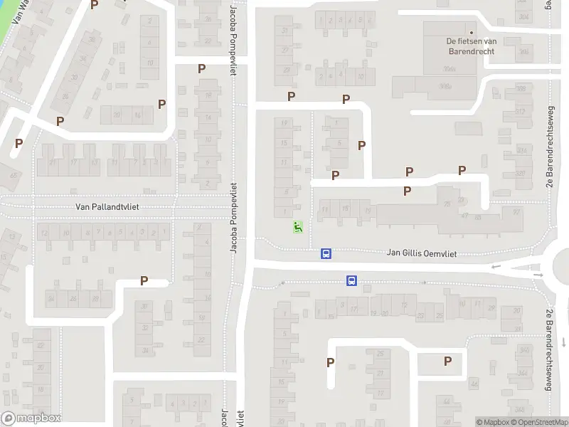 Ambulance met grote spoed naar de Jacoba Pompevliet in Barendrecht