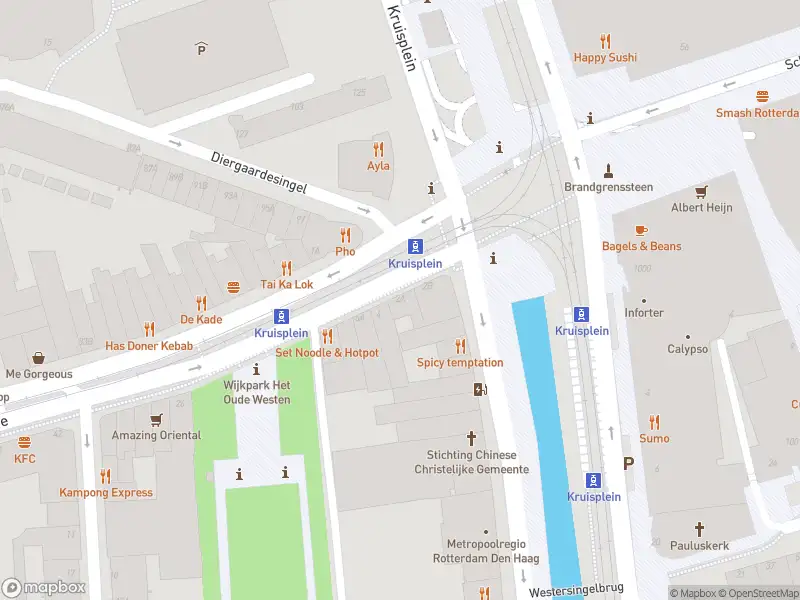 112 melding Ambulance met grote spoed naar de West-Kruiskade in Rotterdam