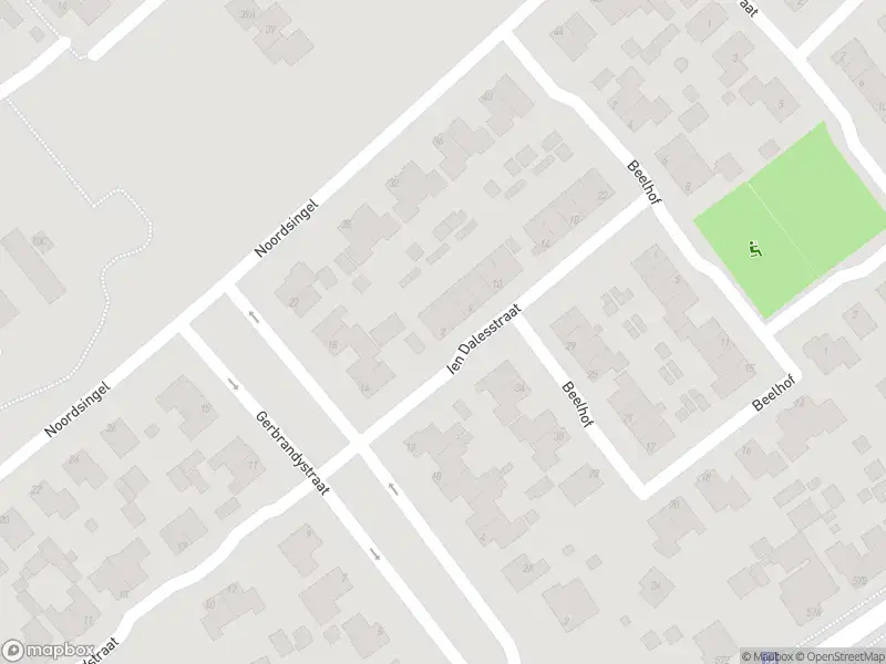 Politie naar de Ien Dalesstraat in Wezep vanwege aanrijding met letsel