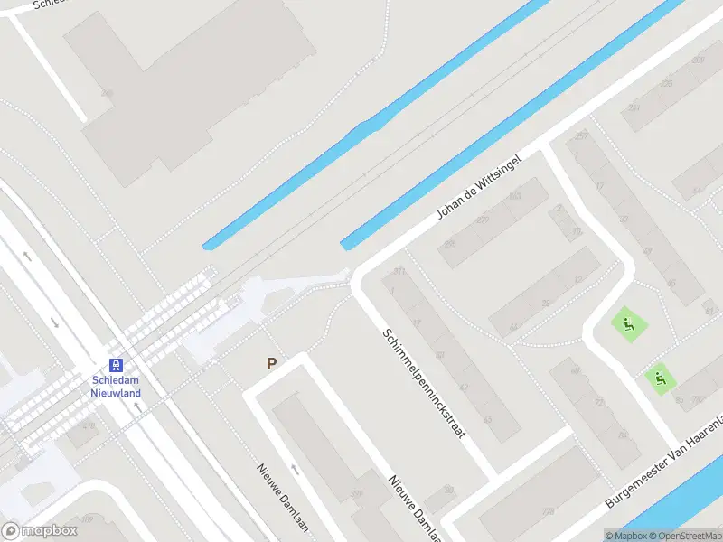 Ambulance met gepaste spoed naar de Johan de Wittsingel in Schiedam