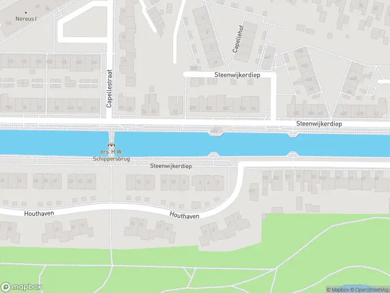 Brandweer met gepaste spoed naar de Steenwijkerdiep in Steenwijk