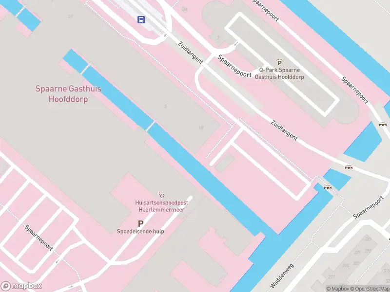 Ambulance naar de Spaarnepoort in Hoofddorp