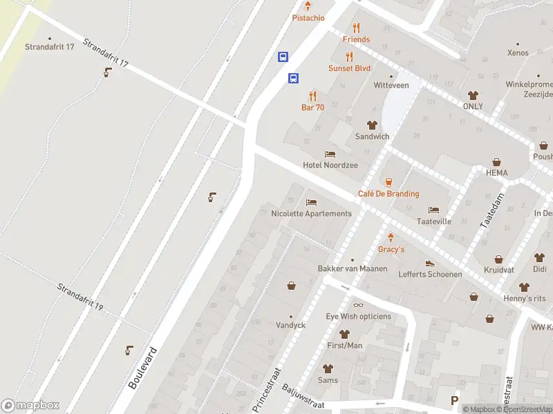 112 melding Overlastmelding Boulevard in Katwijk gesloten