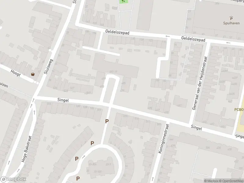 Ambulance met grote spoed naar de Singel in Dordrecht