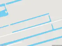 Ambulance met gepaste spoed naar de West-Vlisterdijk in Vlist