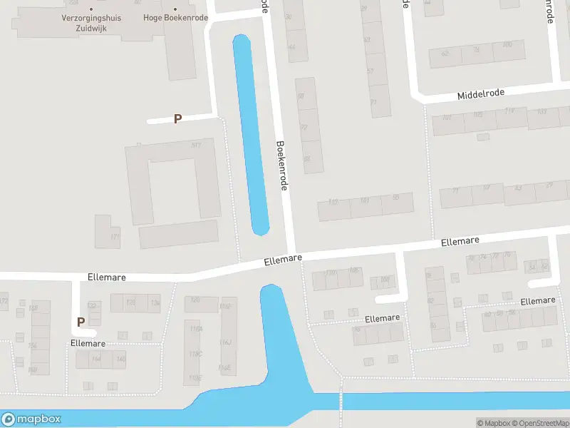 Ambulance met grote spoed naar de Ellemare in Rotterdam