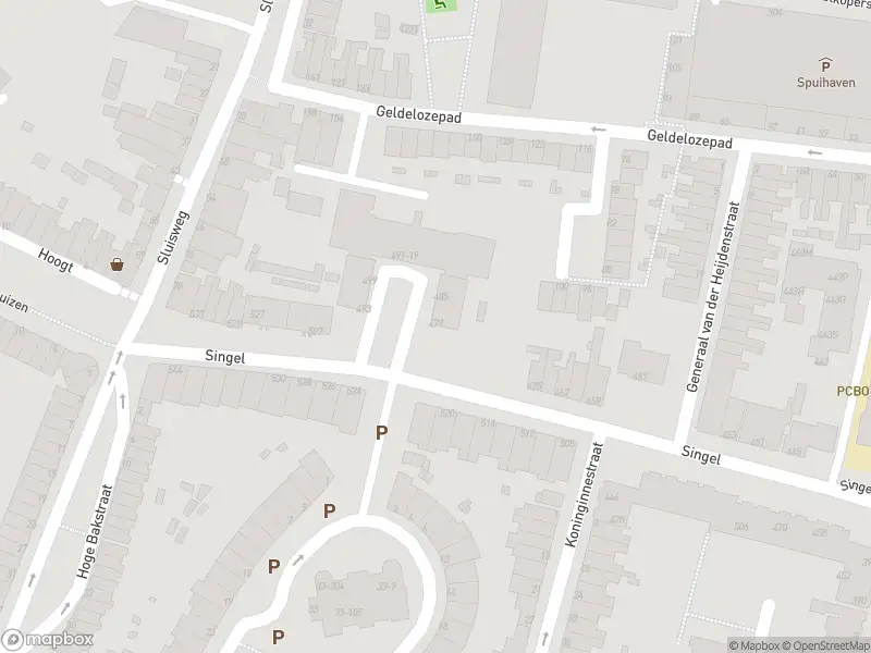 Overlastmelding Singel in Dordrecht