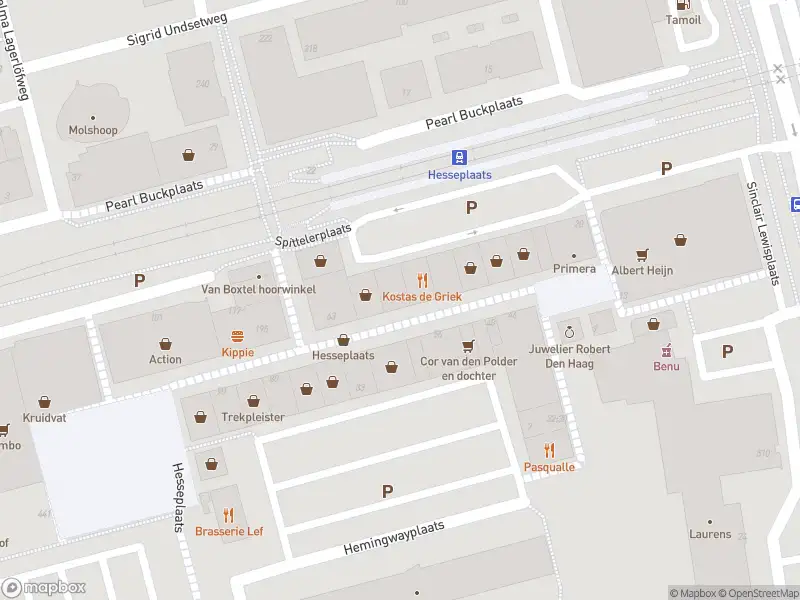 Ambulance met gepaste spoed naar de Hesseplaats in Rotterdam