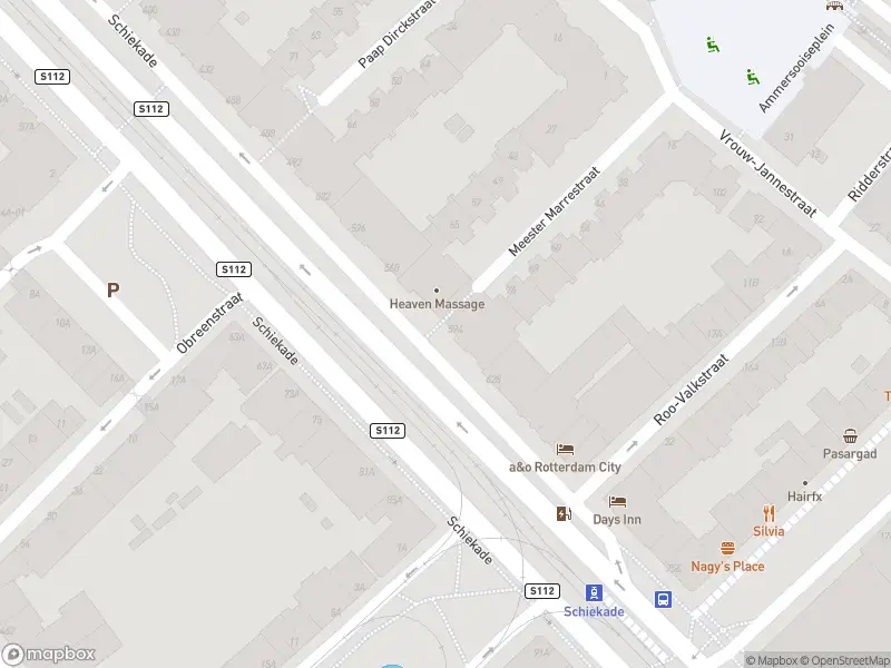 112 melding Ambulance met gepaste spoed naar de Schiekade in Rotterdam