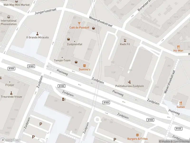 Besteld ambulance vervoer naar de Zuidplein in Rotterdam