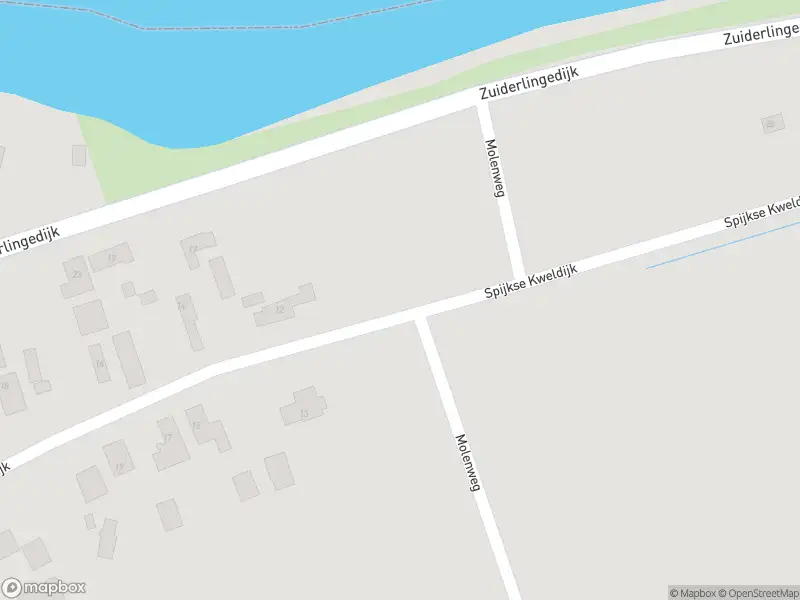 Politie naar de Spijkse Kweldijk in Heukelum vanwege aanrijding met letsel