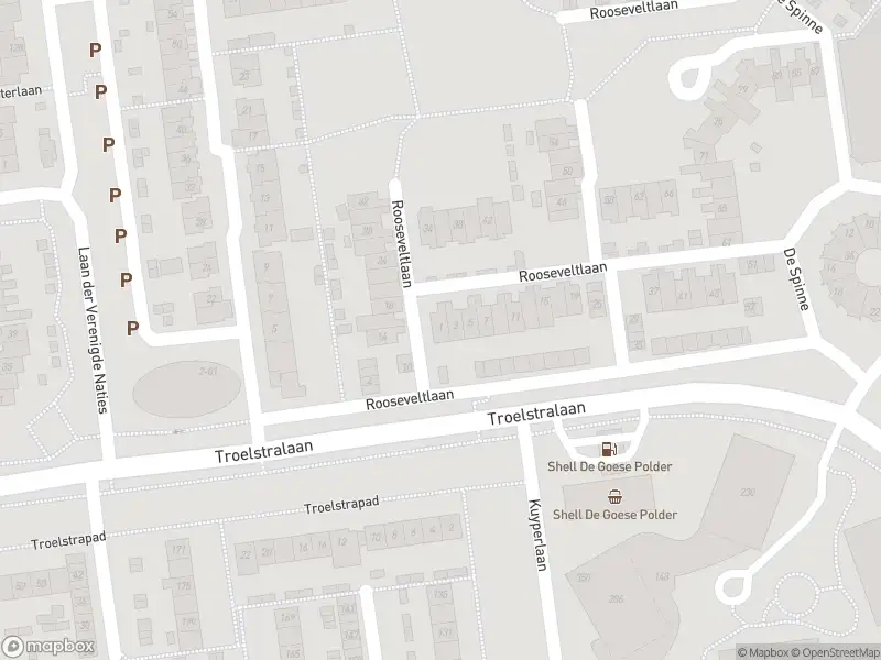 112 melding Overlastmelding Rooseveltlaan in Goes gesloten