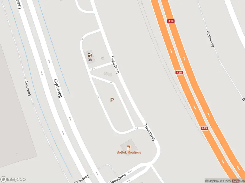 Ambulance met gepaste spoed naar de Tweedweg in Botlek Rotterdam
