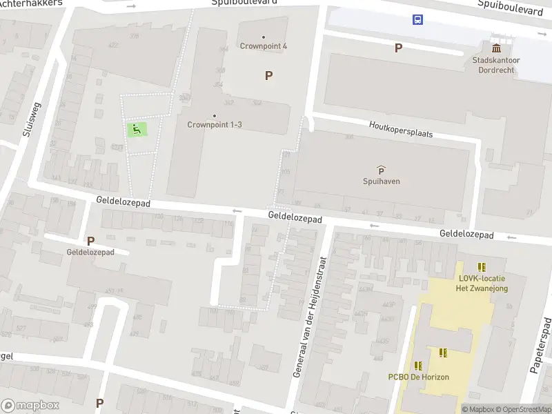 Overlastmelding Geldelozepad in Dordrecht