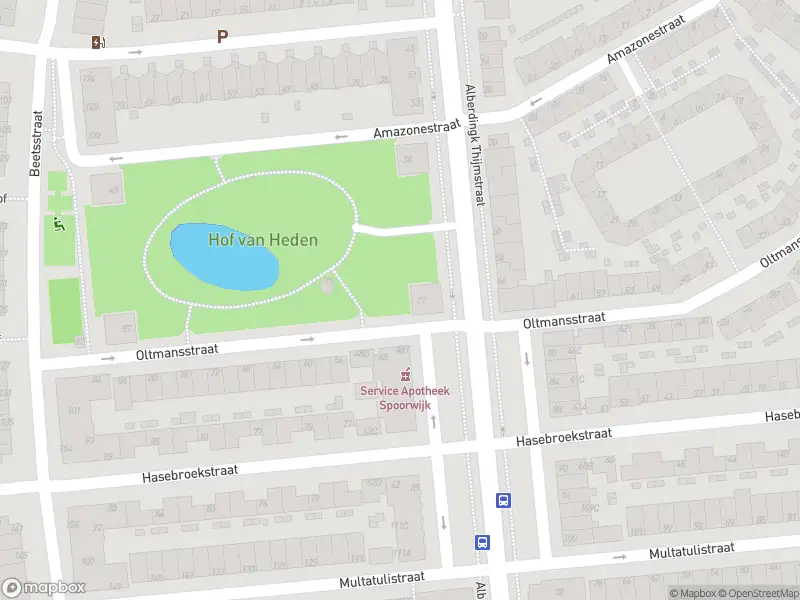 Politie met grote spoed naar de Alberdingk Thijmstraat in 's-Gravenhage vanwege ongeval met letsel