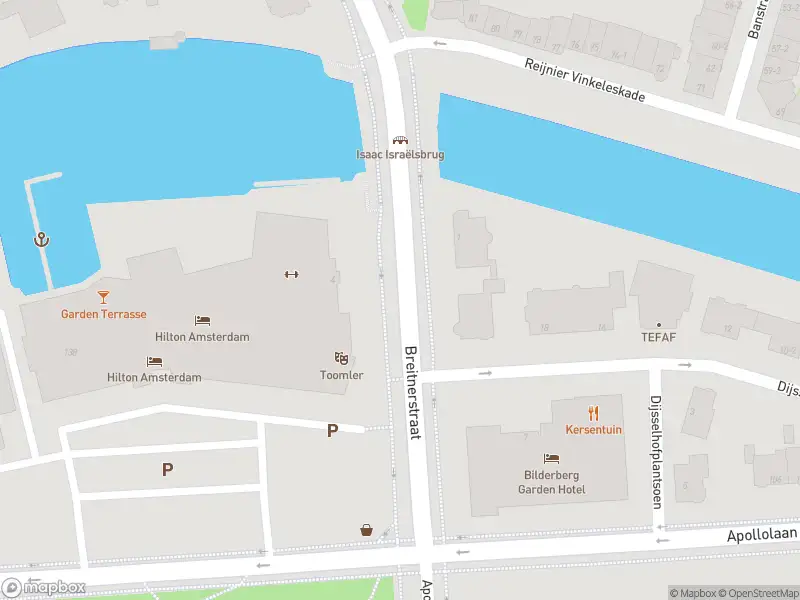 Ambulance met grote spoed naar de Breitnerstraat in Amsterdam