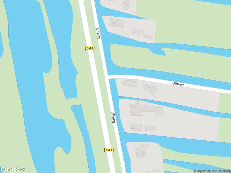 Brandweer met gepaste spoed naar de Uitweg in Woerdense Verlaat vanwege dier(en) in nood