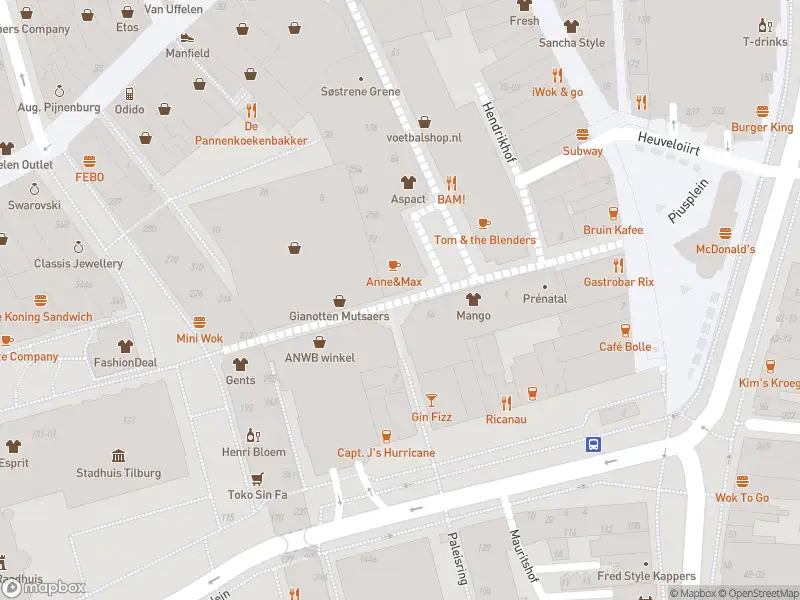 Brandweer met gepaste spoed naar de Emmapassage in Tilburg