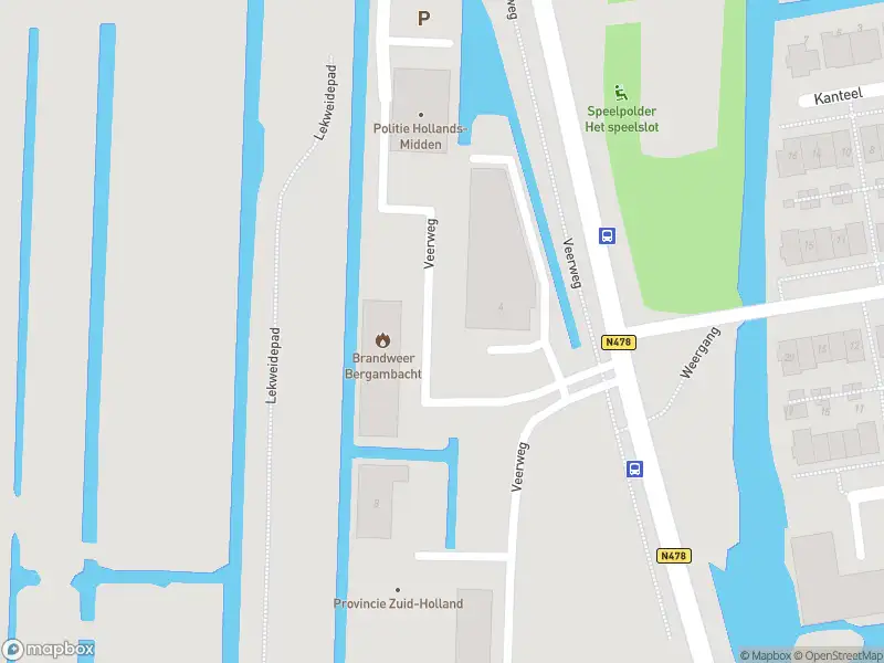Ambulance met gepaste spoed naar de Veerweg in Bergambacht
