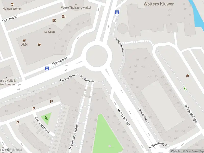 Politie met grote spoed naar de Europaplein in Alphen aan den Rijn vanwege ongeval met letsel