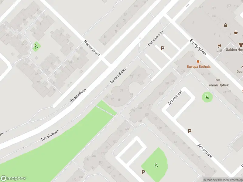 Overlastmelding Beneluxlaan in Beverwijk