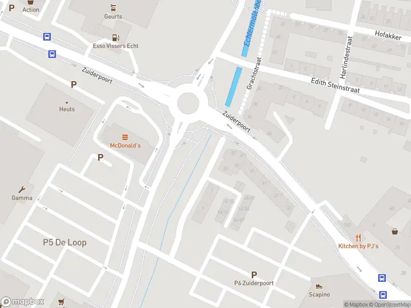 Brandweer en politie met grote spoed naar de Zuiderpoort in Echt vanwege waarnemen gaslucht