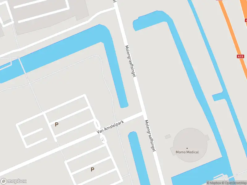 Ambulance met grote spoed naar de Molengraaffsingel in Delft