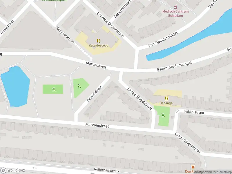 112 melding Ambulance met grote spoed naar de Lange Singelstraat in Schiedam