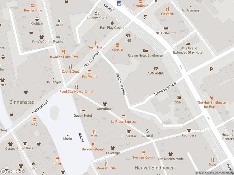 Brandweer met grote spoed naar de Genderstraatje in Eindhoven