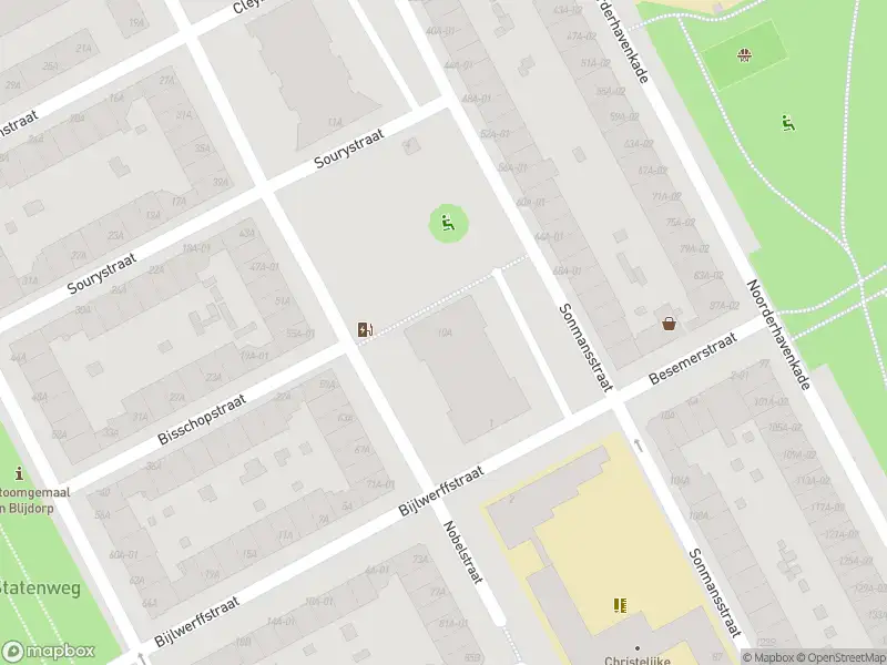 Ambulance met gepaste spoed naar de Bisschopstraat in Rotterdam