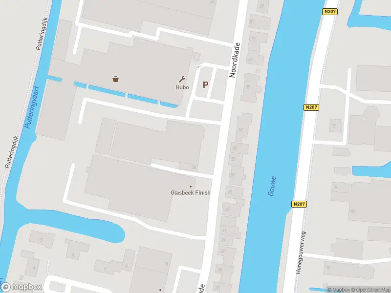 112 melding Brandweer met grote spoed naar de Noordkade in Waddinxveen vanwege gebouwbrand