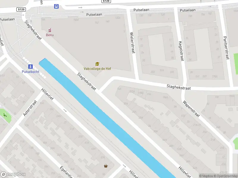 Ambulance met grote spoed naar de Hillevliet in Rotterdam