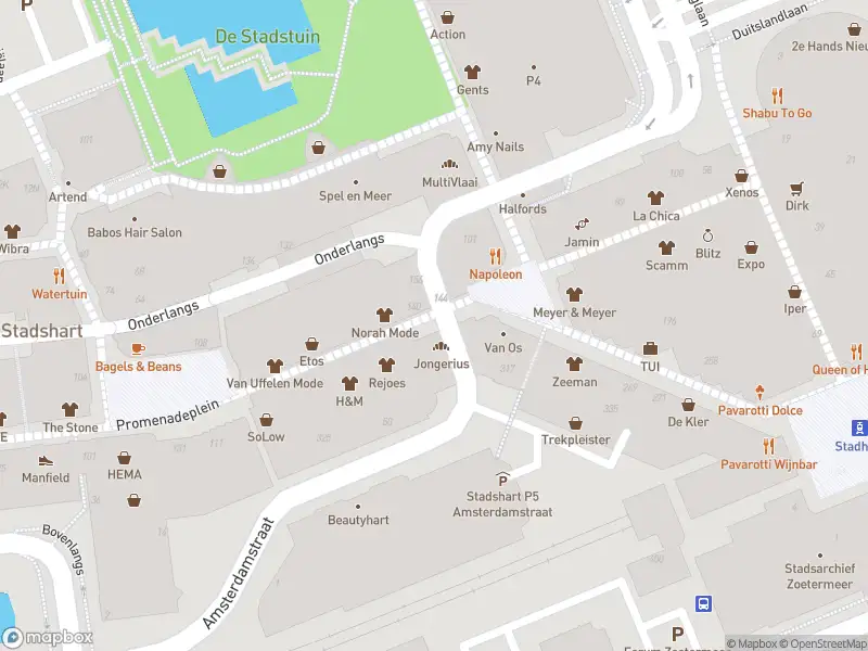 Brandweer met gepaste spoed naar de Promenade in Zoetermeer