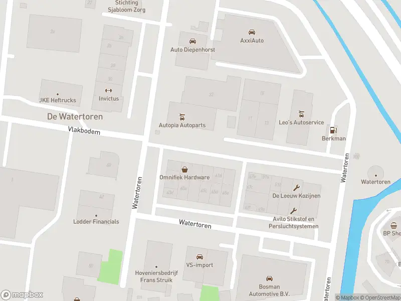 Ambulance met grote spoed naar de Watertoren in Dirksland