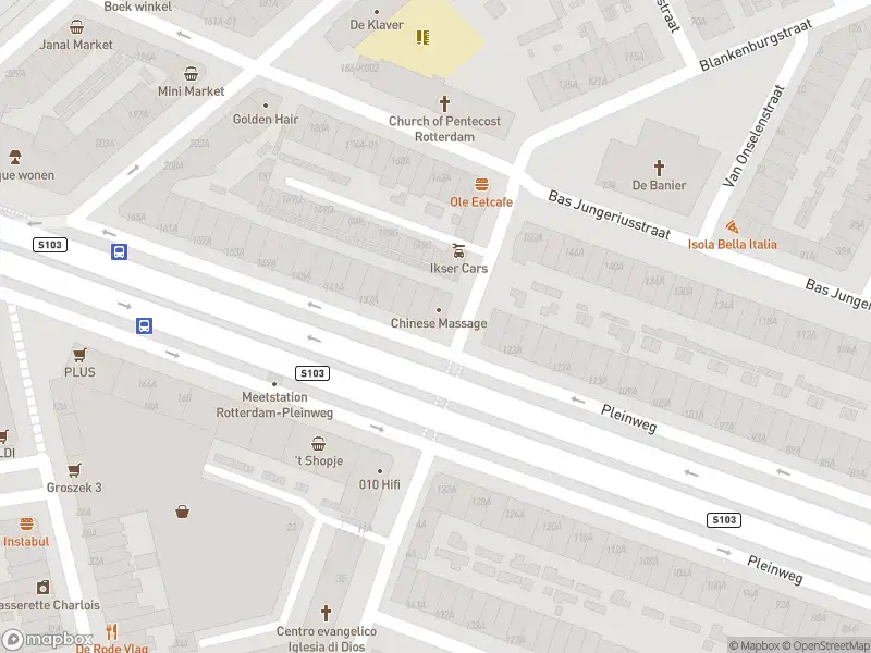 112 melding Ambulance met grote spoed naar de Pleinweg in Rotterdam