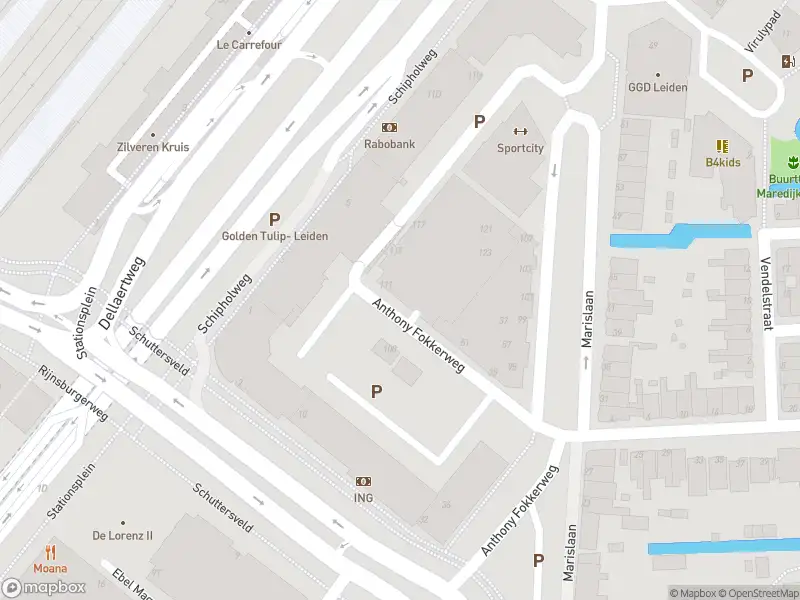 Brandweer met gepaste spoed naar de Stationsplein in Leiden vanwege een liftopsluiting