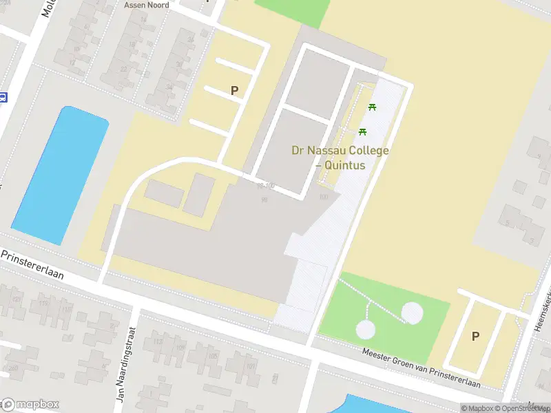 Brandweer met gepaste spoed naar de Thorbeckelaan in Assen vanwege stankoverlast