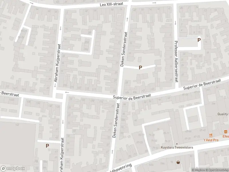 Overlastmelding Deken Sandersstraat in Tilburg