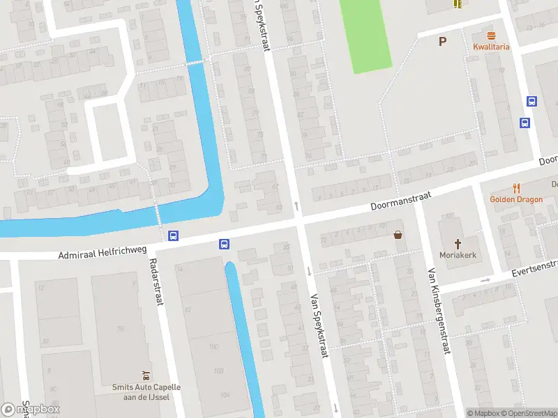 Besteld ambulance vervoer naar de Van Speykstraat in Capelle aan den IJssel