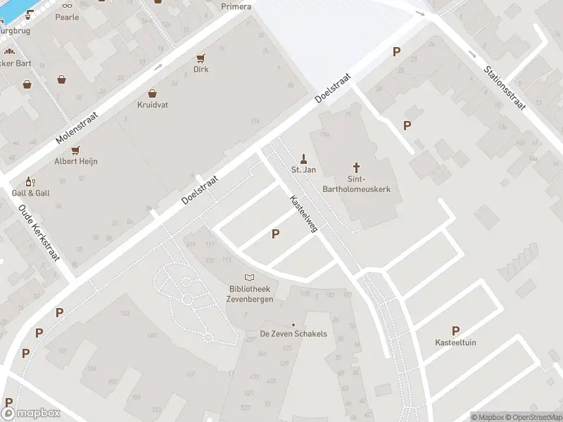 Brandweer met gepaste spoed naar de Pastoor van Kessellaan in Zevenbergen