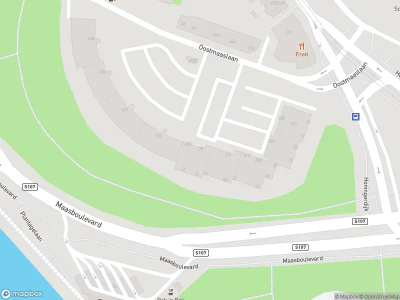 112 melding Ambulance met grote spoed naar de Oostmaaslaan in Rotterdam