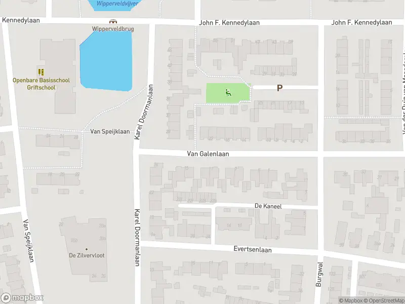 Brandweer met gepaste spoed naar de John F. Kennedylaan in Woudenberg