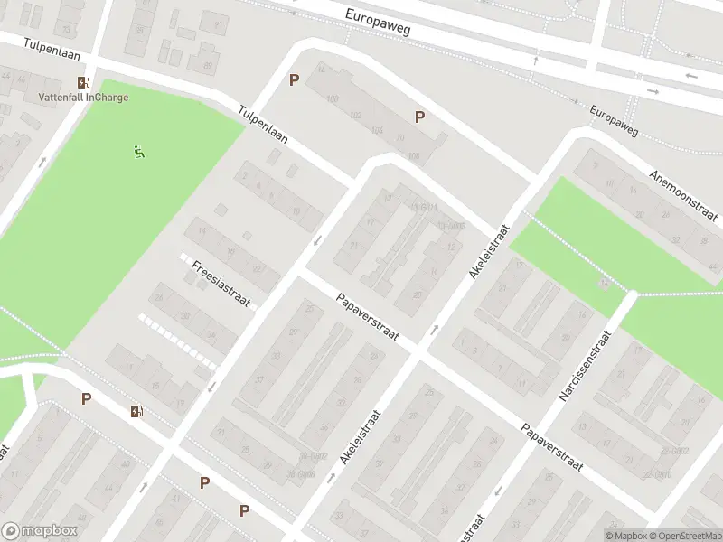Brandweer met gepaste spoed naar de Leliestraat in Oosterhout vanwege wateroverlast