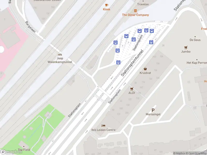 Traumahelikopter met grote spoed naar de Stationsplein in Leiden