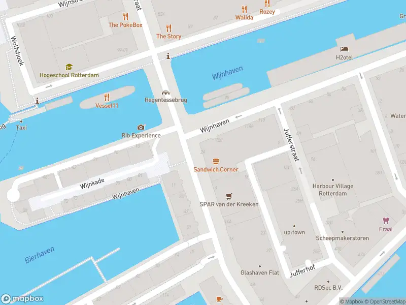 112 melding Ambulance met grote spoed naar de Glashaven in Rotterdam