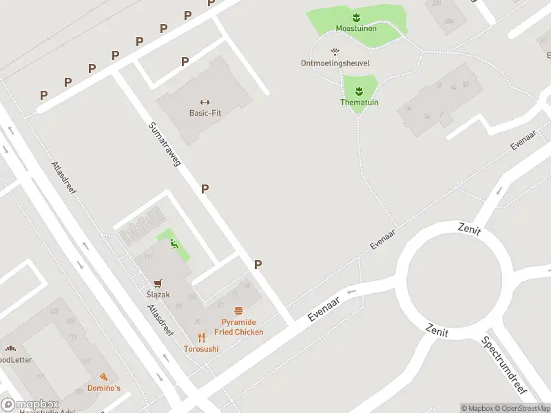 112 melding Brandweer met gepaste spoed naar de Sumatraweg in Almere vanwege een buitenbrand