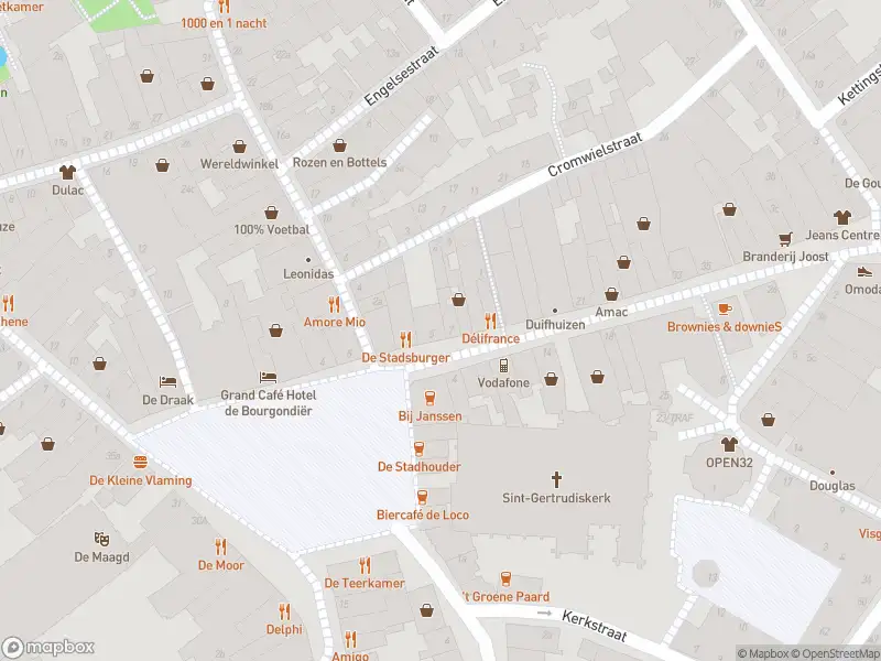 Brandweer en politie met grote spoed naar de Grote Markt in Bergen op Zoom vanwege middelgrote brand