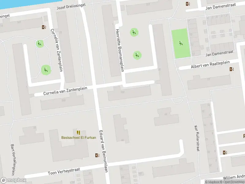 Ambulance naar de Henriëtte Bosmansplein in Schiedam