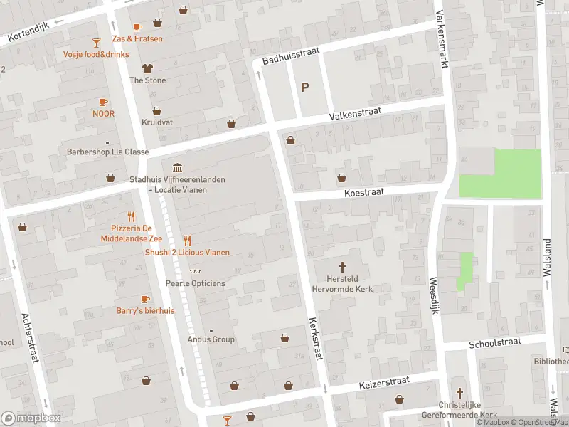 Brandweer met gepaste spoed naar de Hofplein in Vianen vanwege stormschade