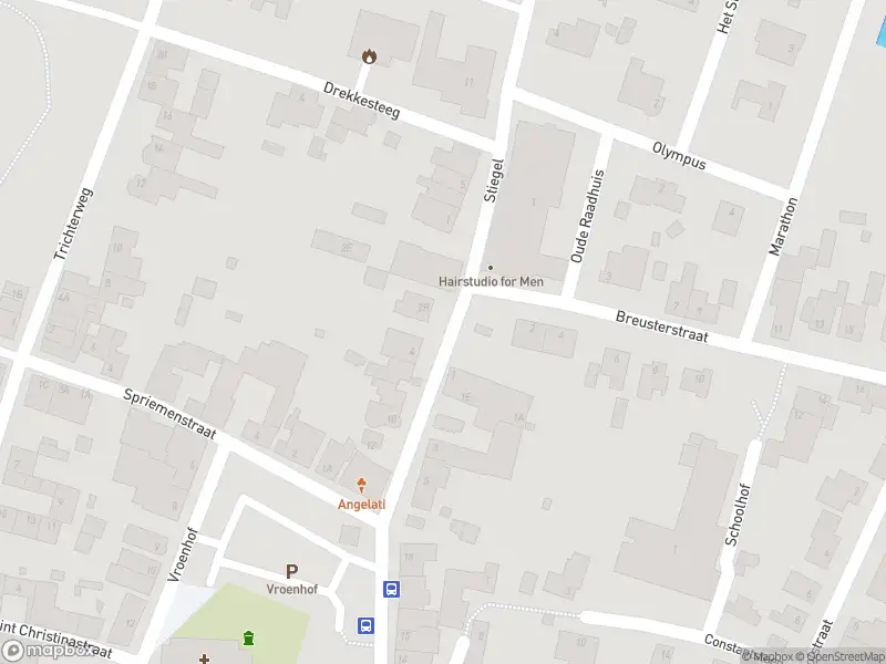 Brandweer met grote spoed naar de Raadhuisstraat in Eijsden vanwege gebouwbrand